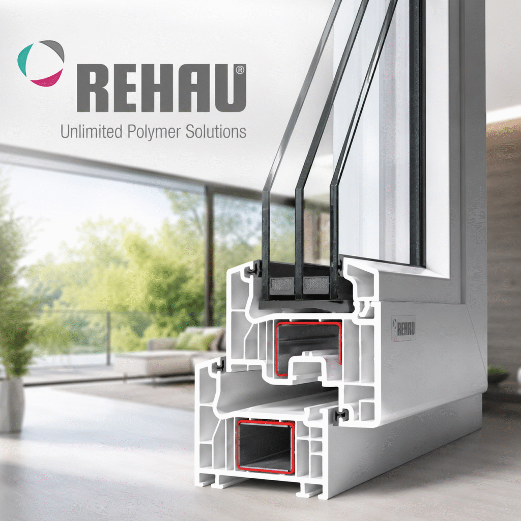 Profile PVC REHAU pentru eficiență energetică maximă